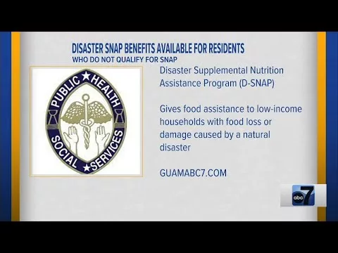 Disaster SNAP Benefits Available for Residents