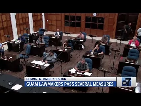 Guam Lawmakers Pass Several Measures During Emergency Session