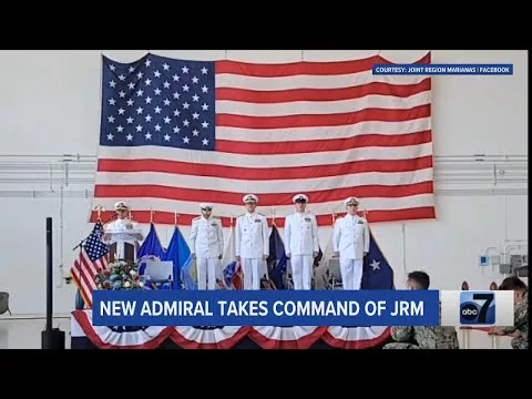 New Admiral Takes Command of Joint Region Marianas