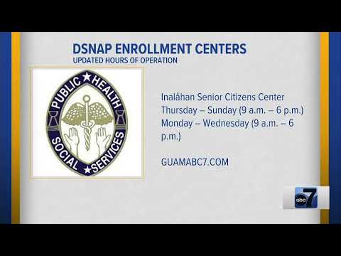 Hours of Operation Updated for DSNAP Enrollment Centers