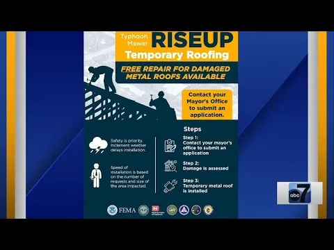 Time Running out to Apply for RISEUP Temporary Roofing Program