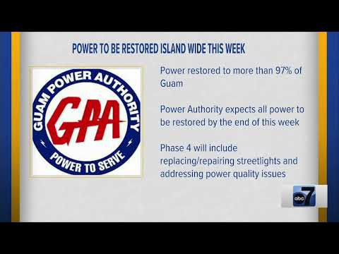 Power to be Restored Island-wide this Week