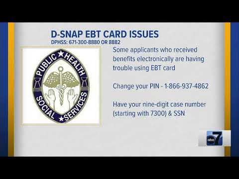 D-SNAP EBT Card Issues