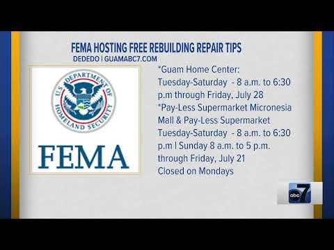 FEMA Hosting Free Rebuilding Repair Tips