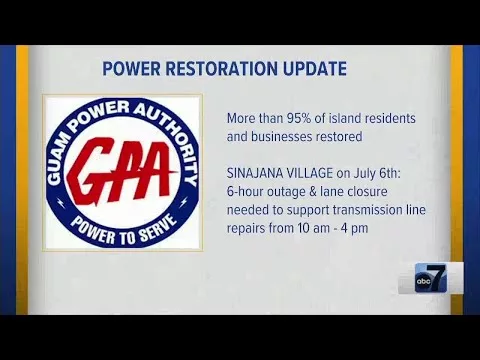 Power Restored to 95 Percent of Residents, Businesses; Outage Planned for Thursday