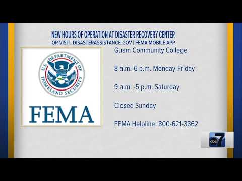 New Hours of Operation at Disaster Recovery Center