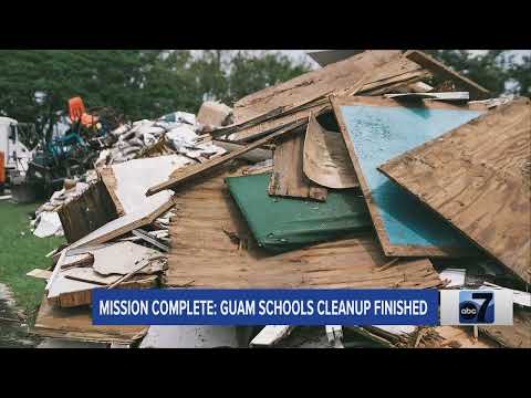 Guam Schools Cleanup Finished