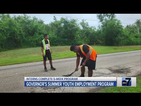 Governor’s Summer Youth Employment Program Interns Complete 5-Week Program