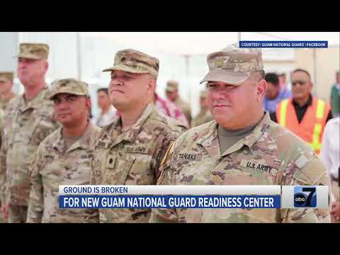 Ground Broken for New Guam National Guard Readiness Center