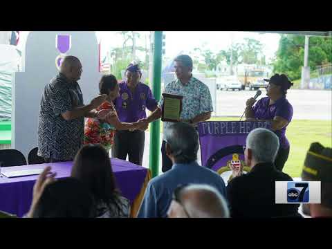 Guam Recognizes Purple Heart Day