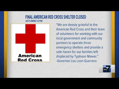 Final American Red Cross Shelter Closes