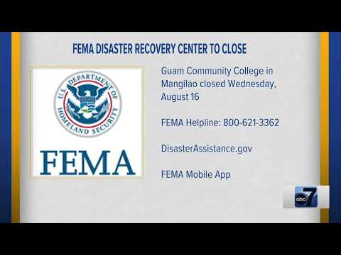 FEMA’s Last Disaster Recovery Center in Guam Closes