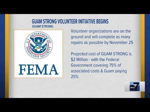 FEMA Launches Guam Strong Volunteer Initiative