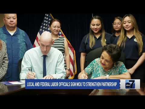 Local, Federal Labor Officials Sign Agreement to Strengthen Partnership