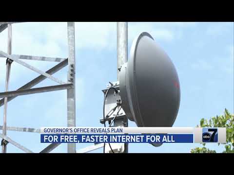 Governor’s Office Reveals Plan for Free, Faster Internet for All