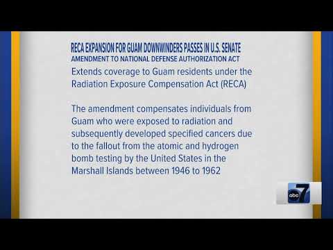 Radiation Exposure Compensation Act Expansion for Guam Downwinders Passes in U.S. Senate