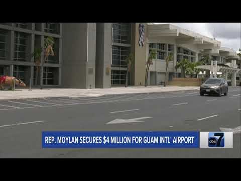 Rep. Moylan Secures $4M for Guam International Airport