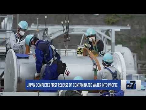 Japan Completes First Release of Contaminated Water into Pacific