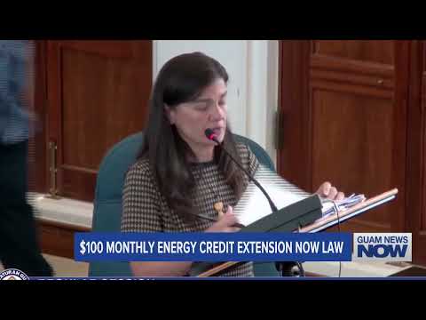 $100 Monthly Energy Credit Extension Now Law