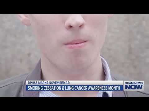 Guam Health Department Recognizing November as Smoking Cessation, Lung Cancer Awareness Month