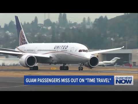 Guam Plane Passengers Miss out on ‘Time Travel’