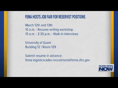 FEMA Hosts Job Fair for Reservist Positions