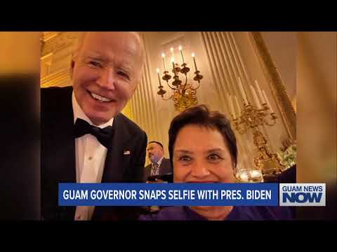 Guam’s Governor Snaps Selfie with President Biden