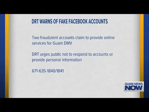 Guam Department of Revenue and Taxation Warns of Fake Facebook Accounts