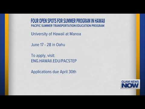 Guam High School Students Can Apply for Summer Program in Hawaii