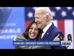 Guam’s Governor Endorses Harris for President