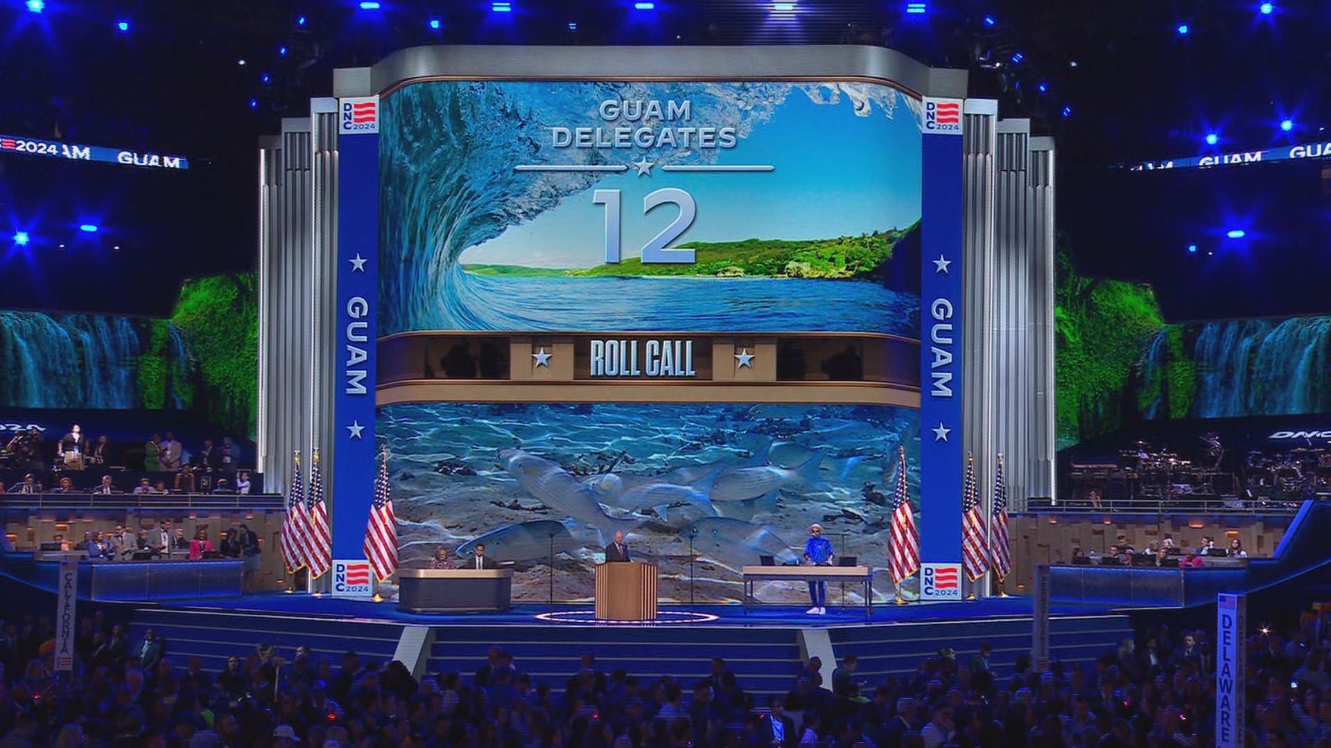 Guam’s Governor, Delegates Participate in Democratic National Convention