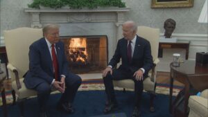 Trump Returns to Washington, Meets with Biden and Congressional Republicans