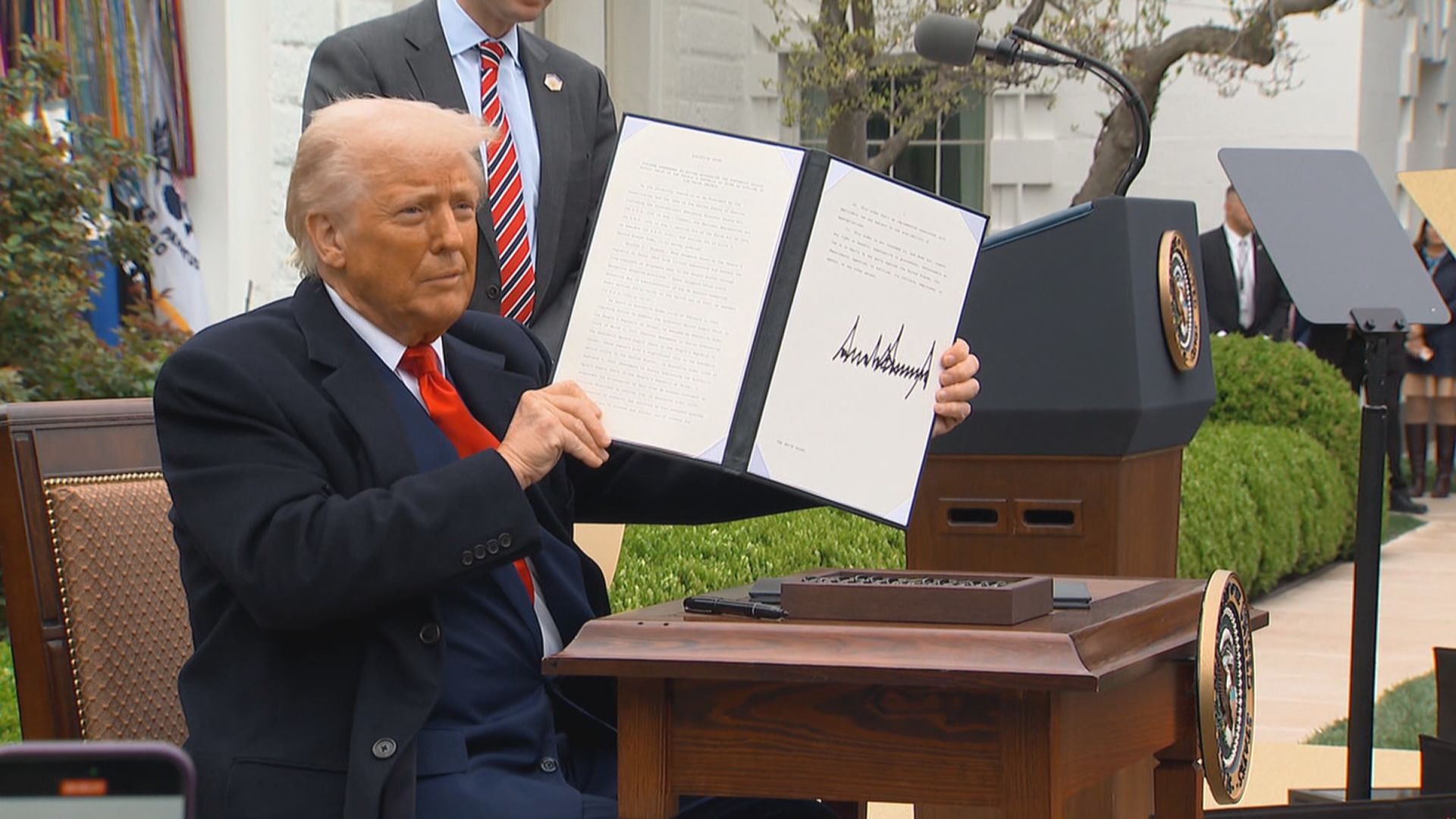 Trump Issues Temporary Pause on Tariffs for Some Countries, Democrats Claim the Damage Cannot be Undone