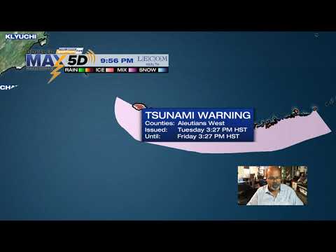 Tsunami Waves Possible