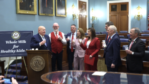 Whole Milk Is One Step Closer to Returning to Schools After Thompson’s Decade-Long Push 1 Whole Milk Is One Step Closer to Returning to Schools After Thompson’s Decade-Long Push