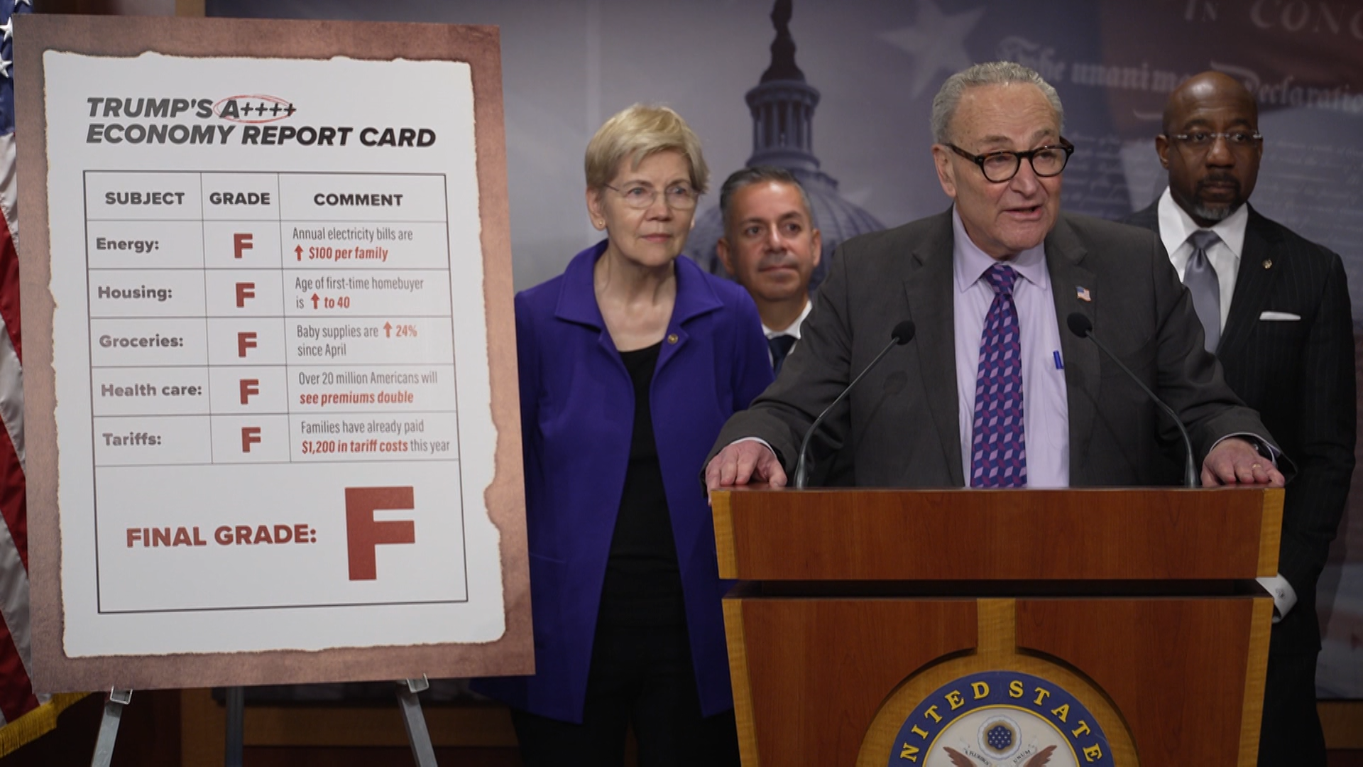 Senate Democrats Roll Out New Affordability Initiative Ahead of 2026  