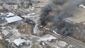 Three Years After East Palestine Train Derailment, Continued Fight for Rail Safety