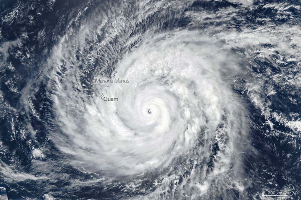 Super Typhoon Sinlaku’s Storm Duration in Western Pacific Concerns NWS Officials