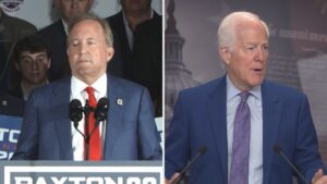 Texas Senate Primary Runoff Race Features Incumbent Cornyn Versus Trump-Endorsed Paxton 2 Texas Senate Primary Runoff Race Features Incumbent Cornyn Versus Trump-Endorsed Paxton