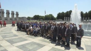 Veterans from Michigan’s Upper Peninsula Visit DC for Honor Flight