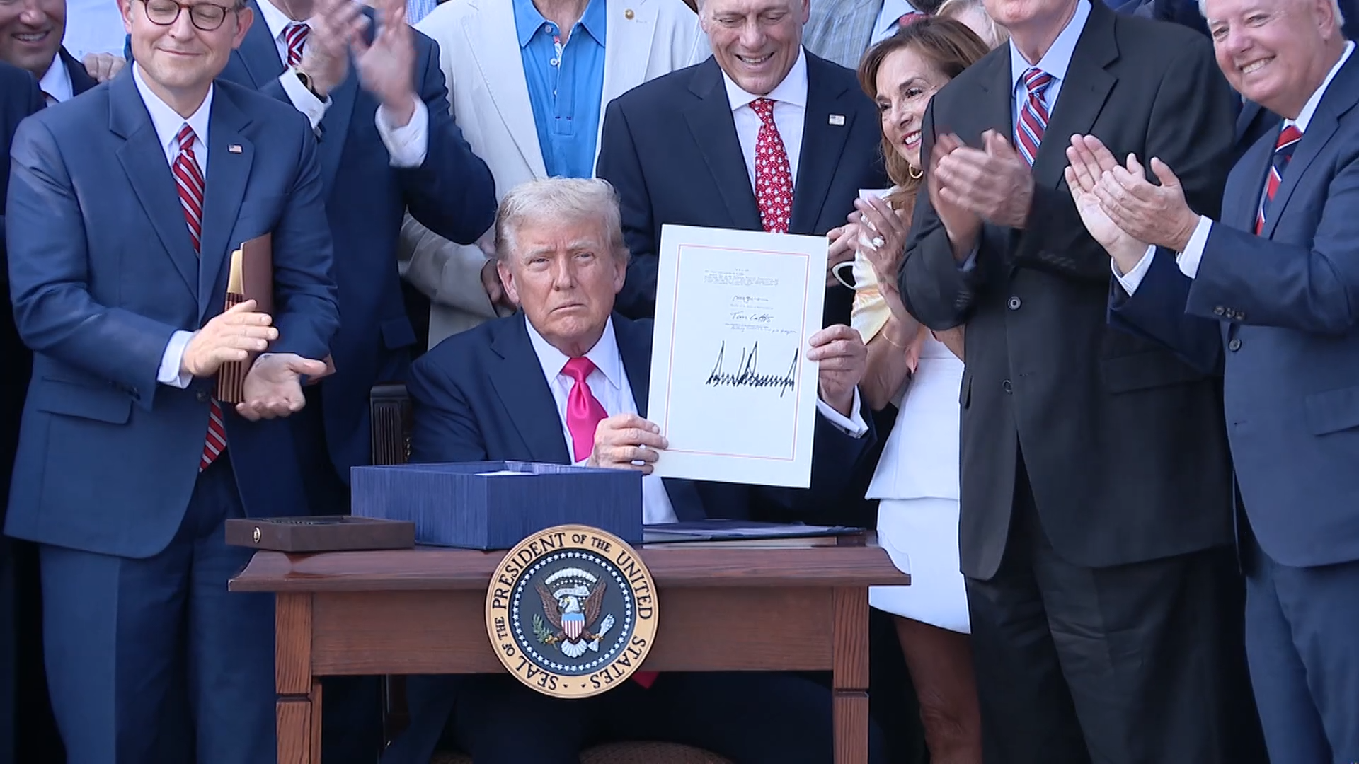 One year later, Republicans tout Trump’s tax law while Democrats criticize Medicaid, SNAP cuts  