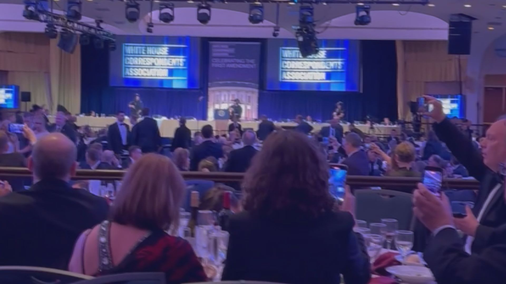 Rescheduled White House Correspondents’ Dinner to take place Friday after Initial Dinner Canceled due to Shooting Incident