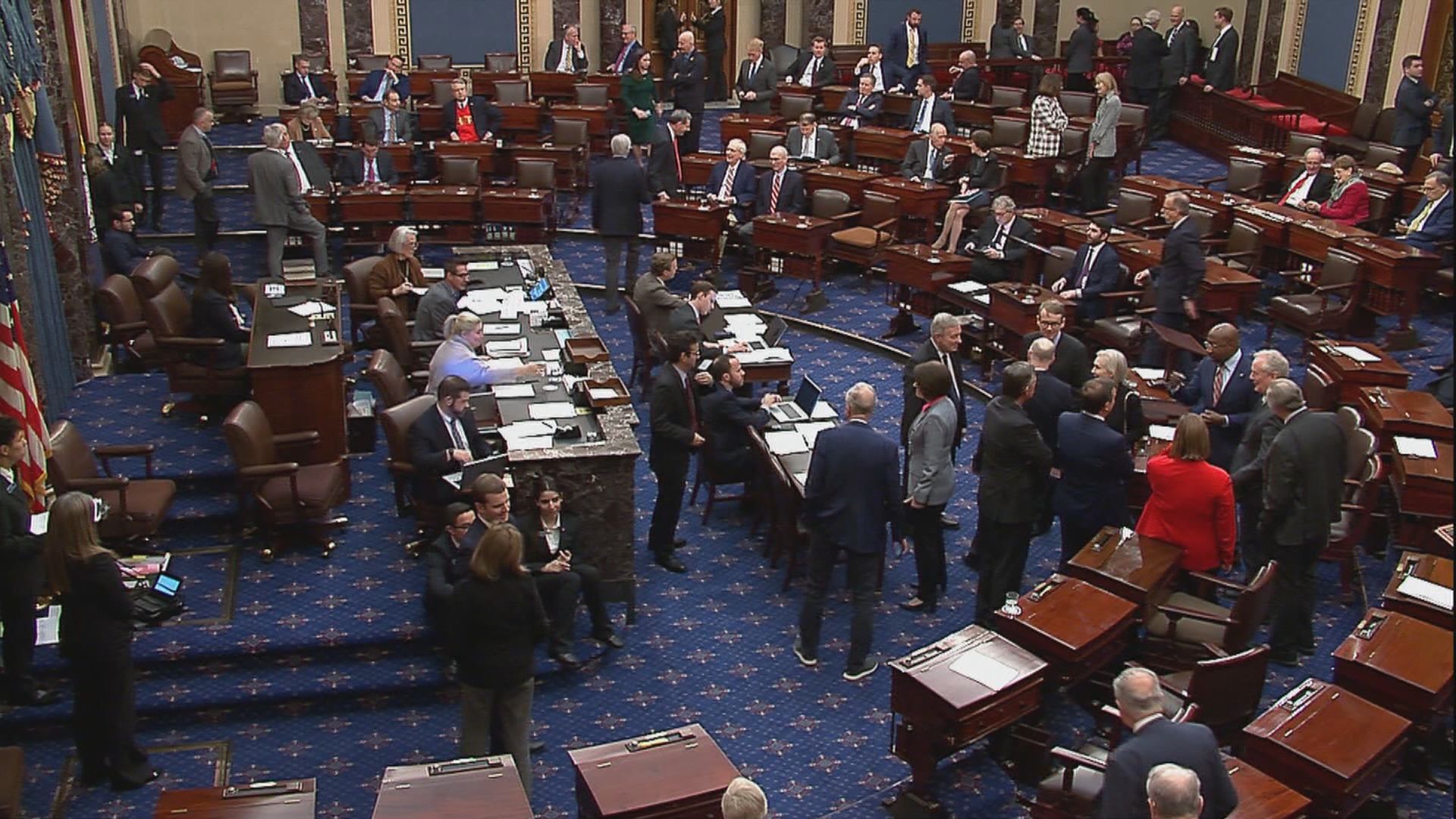 Senate Works to Avert Government Shutdown Before Midterm Elections