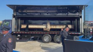 Steel Beam Recovered from World Trade Center Showcased in DC Tribute Event