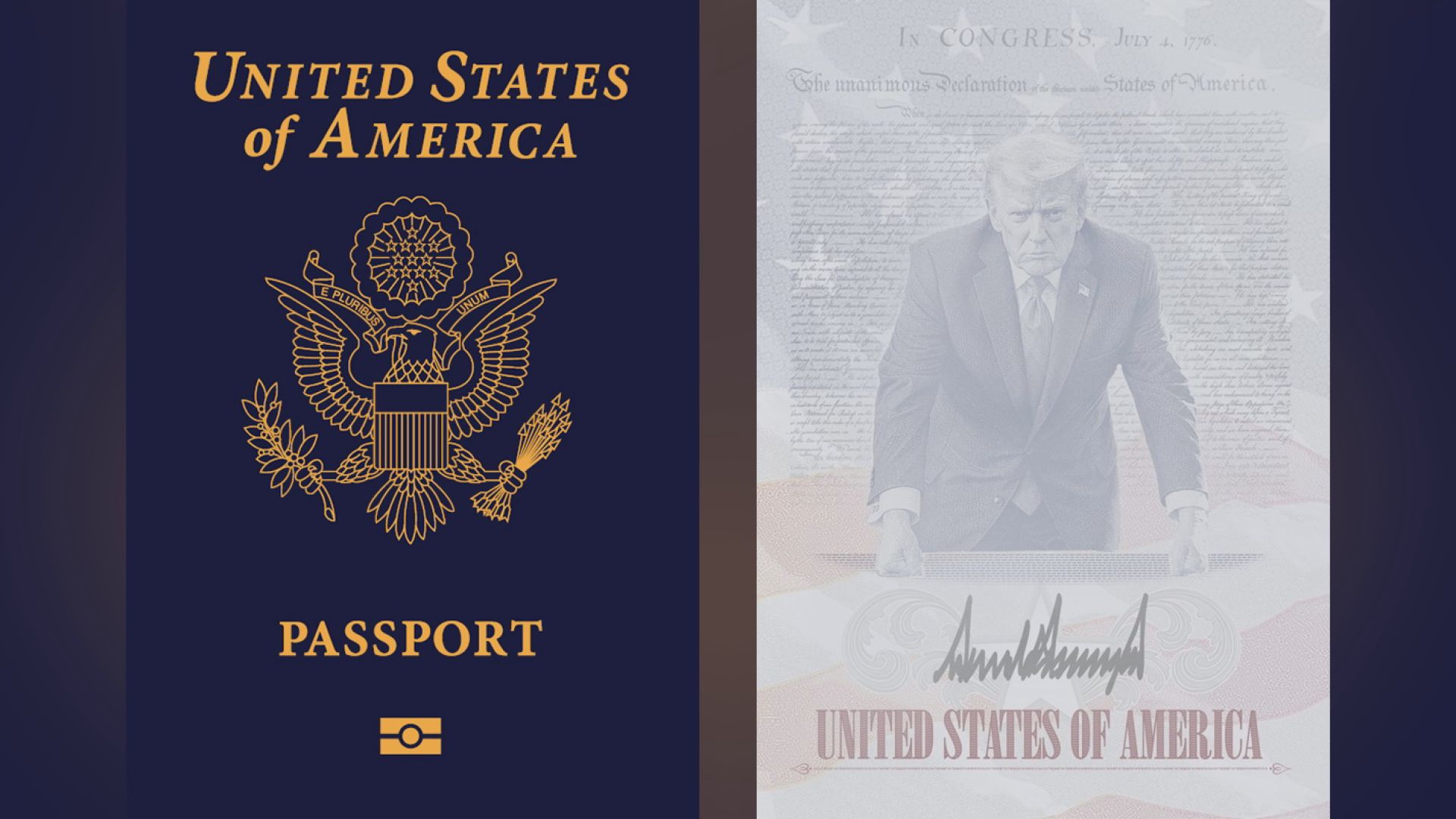 “Patriot Passports” Featuring Trump’s Image Available Nationwide